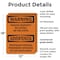 Signmission Private Property No Sitting On The Steps OSHA Warning Sign, Plastic, 12in W x 18in L, 2PK OS-2PACK-WS-P-1218-L-12778 - alternate 2